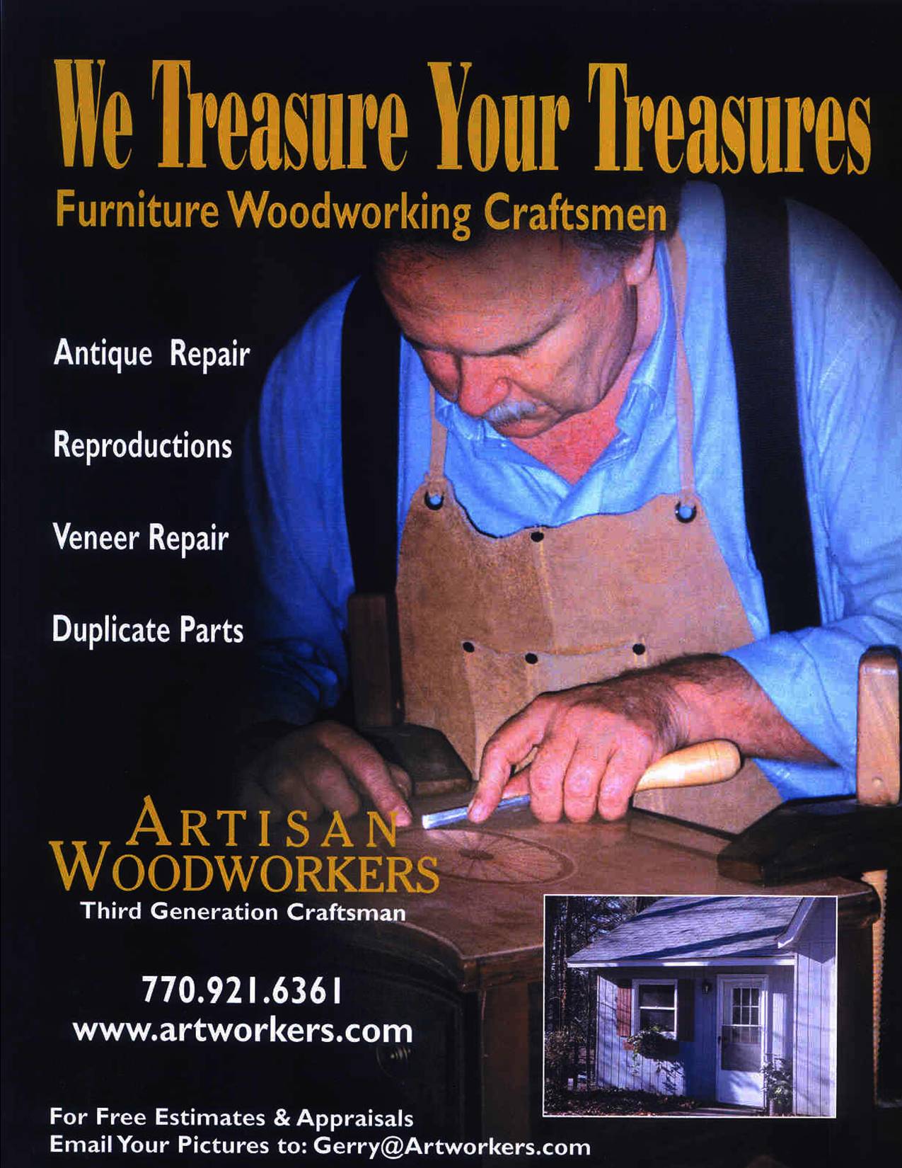 artisan furniture and woodworking